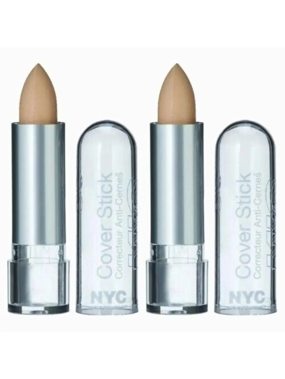 Lot of 2: New NYC Cover Stick Concealer Corrector in 781A Light (Sealed 2-Pack)